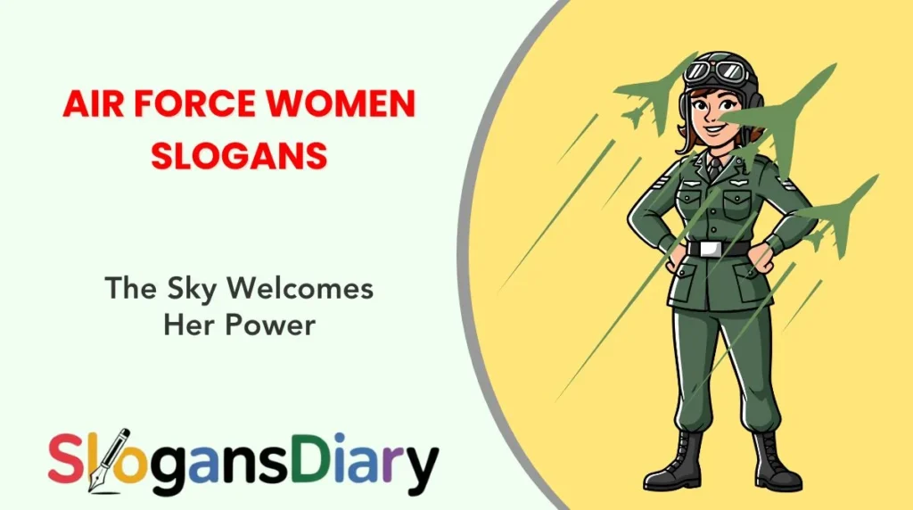 Air Force Women Slogans