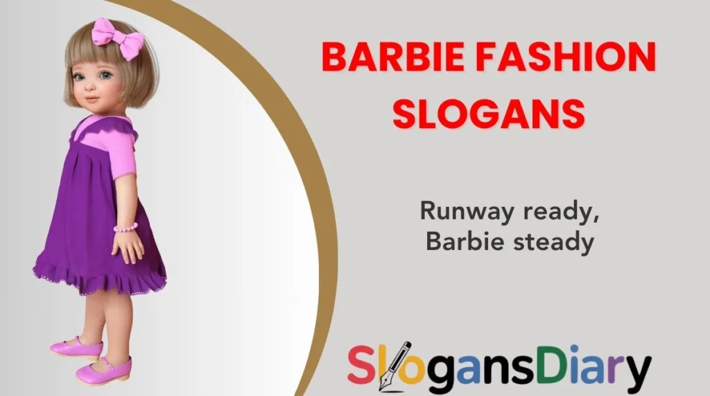 Barbie Fashion Slogans
