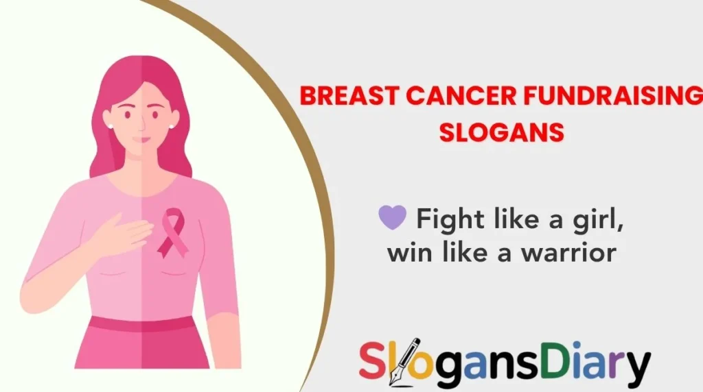 Breast Cancer Fundraising Slogans