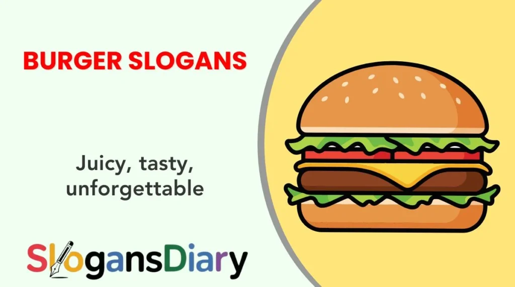 Burger Slogans