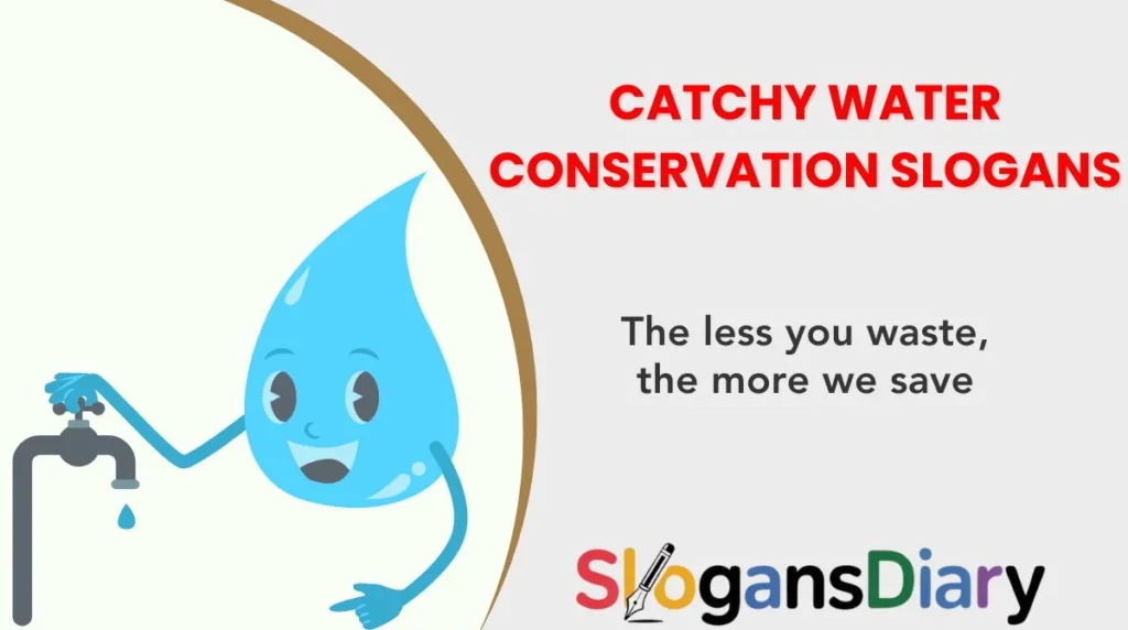 Catchy Water Conservation Slogans
