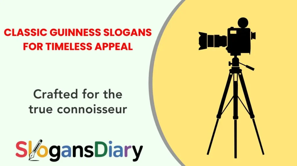 Classic Guinness Slogans for Timeless Appeal