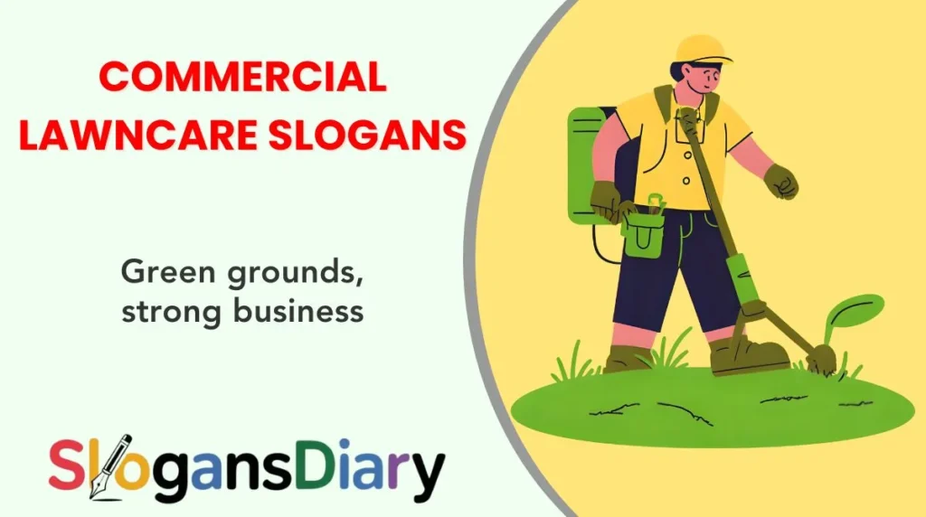 Commercial Lawncare Slogans