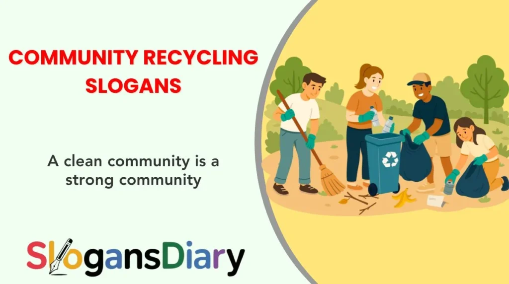 Community Recycling Slogans