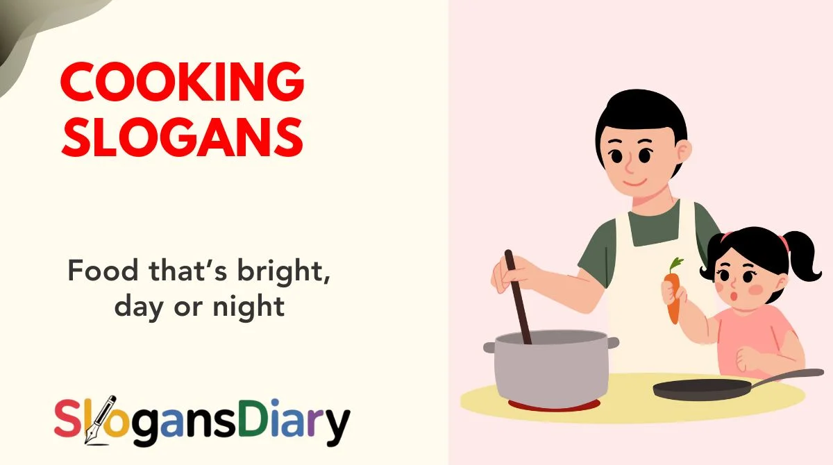 Cooking Slogans