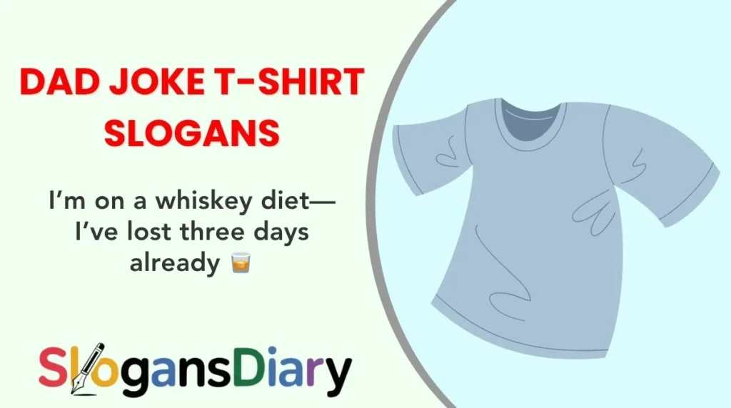 Dad Joke T-Shirt Slogans