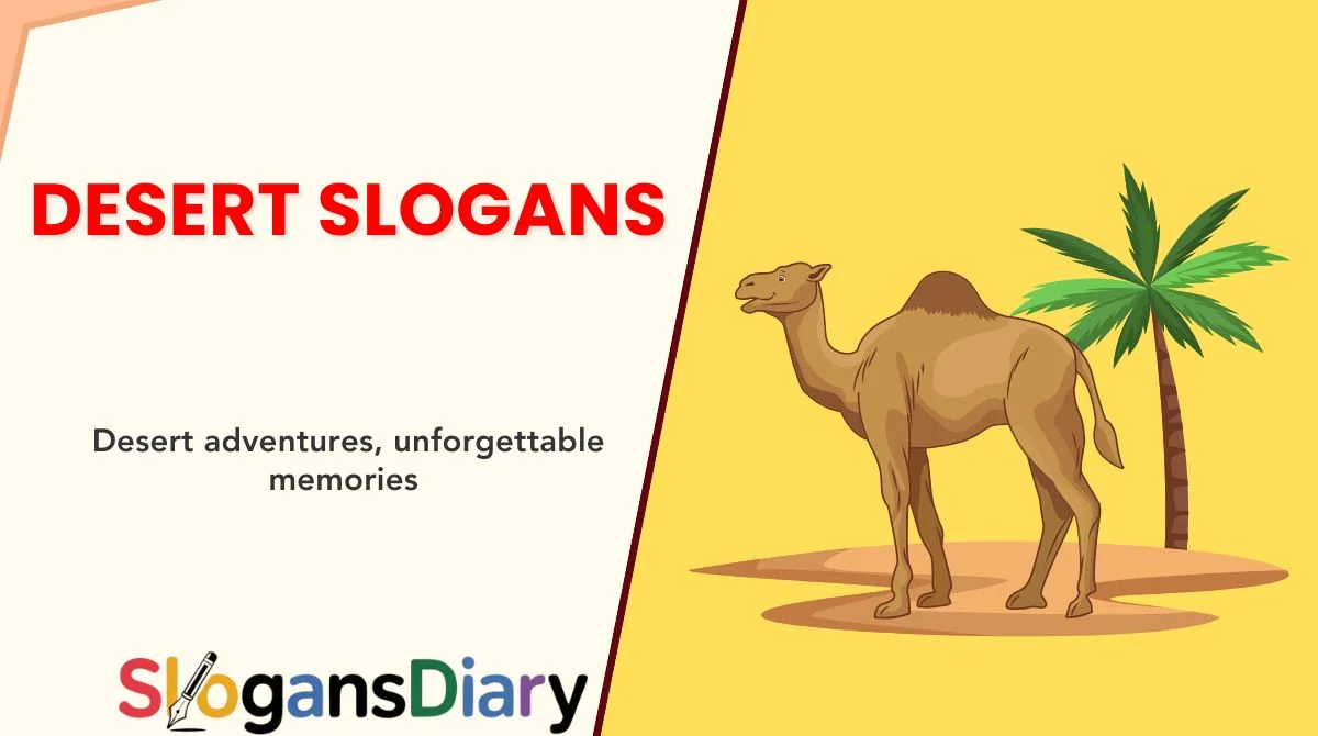 Desert Slogans