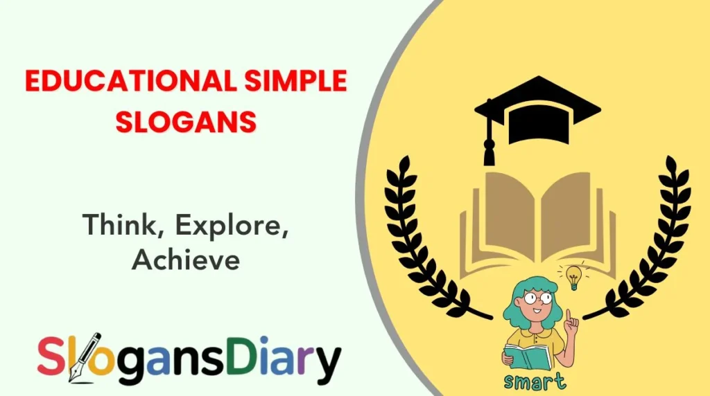 Educational Simple Slogans