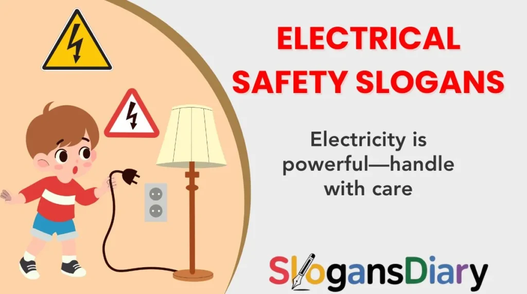Electrical Safety Slogans