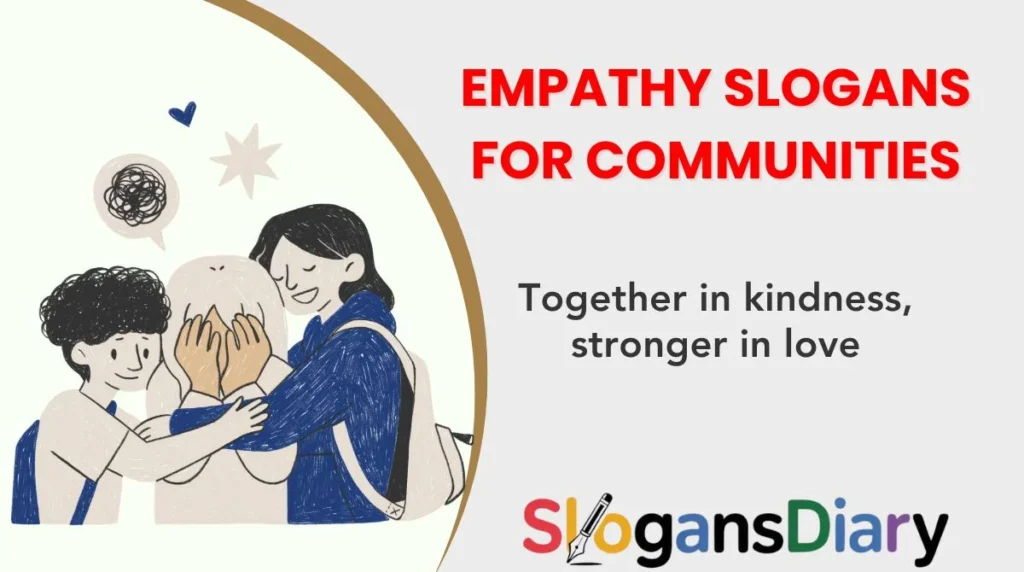 Empathy Slogans for Communities