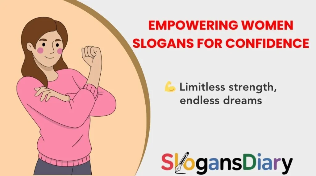 Empowering Women Slogans for Confidence