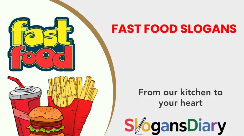 Fast Food Slogans