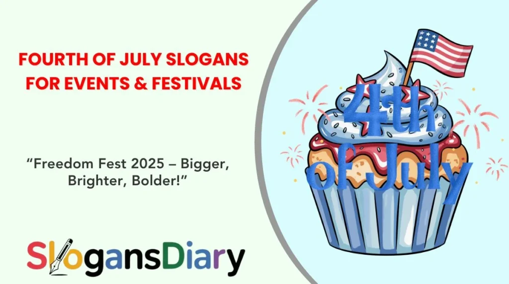 Fourth of July Slogans for Events & Festivals