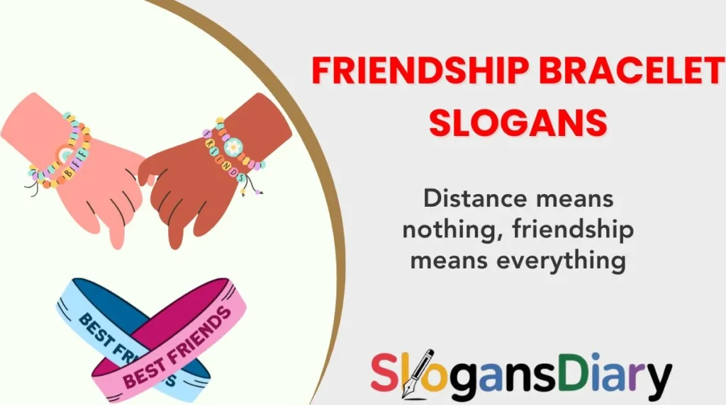 Friendship Bracelet Slogans