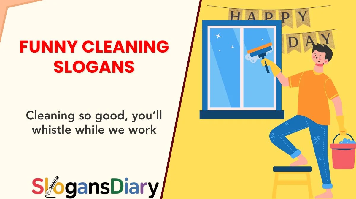 Funny Cleaning Slogans