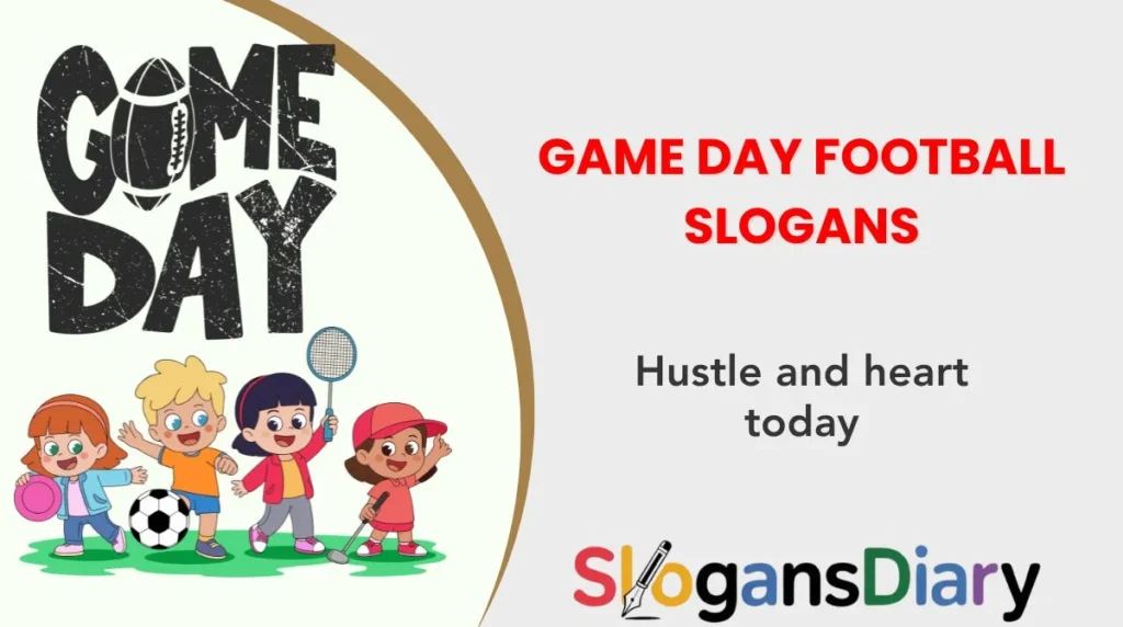Game Day Football Slogans