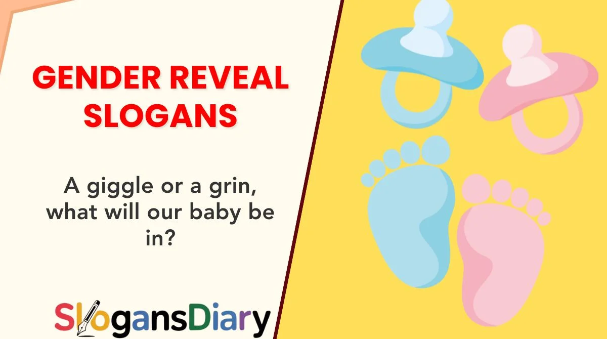 Gender Reveal Slogans