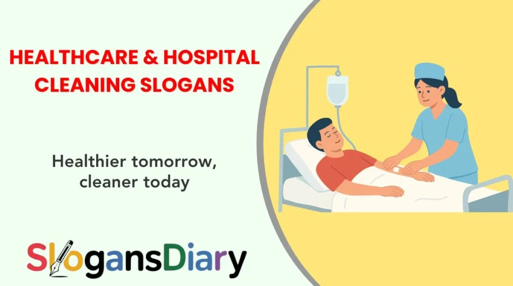 Healthcare & Hospital Cleaning Slogans