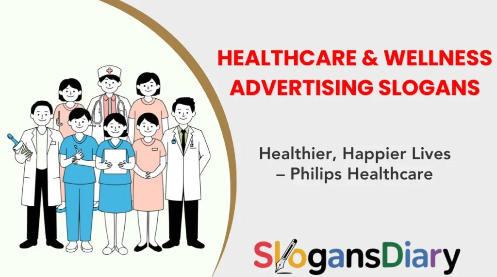 Healthcare & Wellness Advertising Slogans