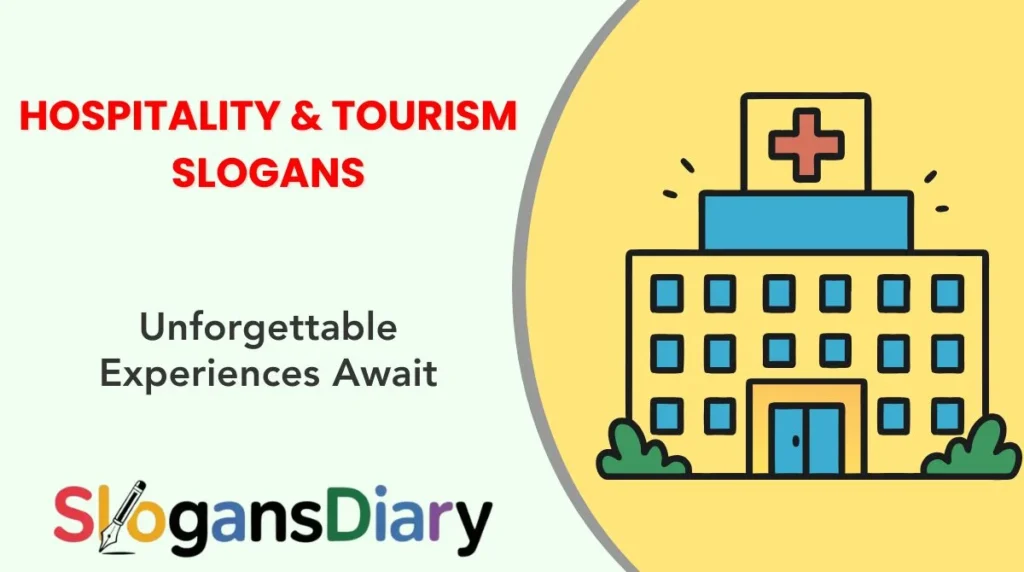 Hospitality & Tourism Slogans