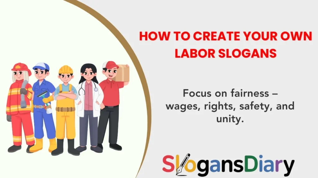 How to Create Your Own Labor Slogans