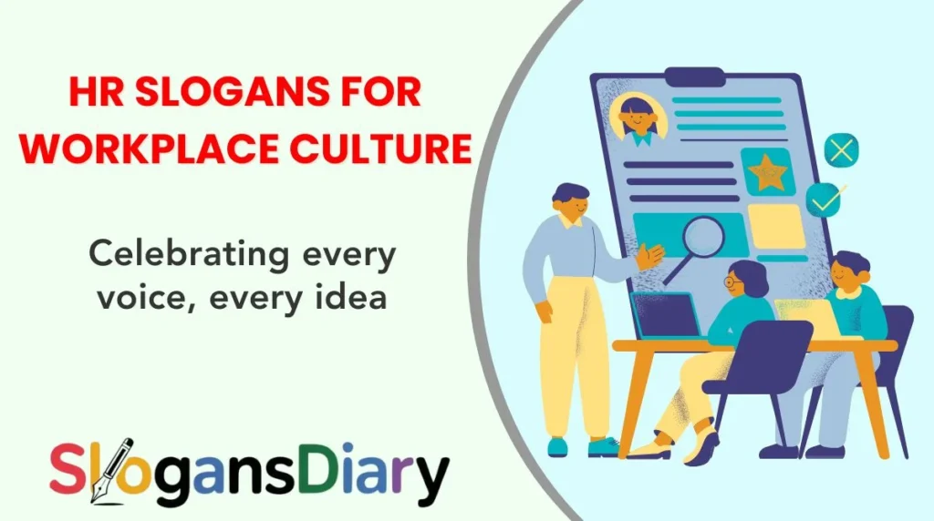 HR Slogans for Workplace Culture