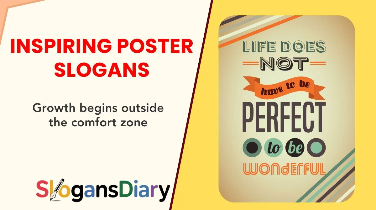 Inspiring Poster Slogans