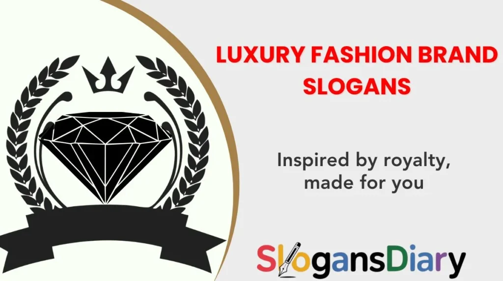 Luxury Fashion Brand Slogans