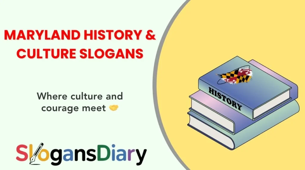 Maryland History & Culture Slogans