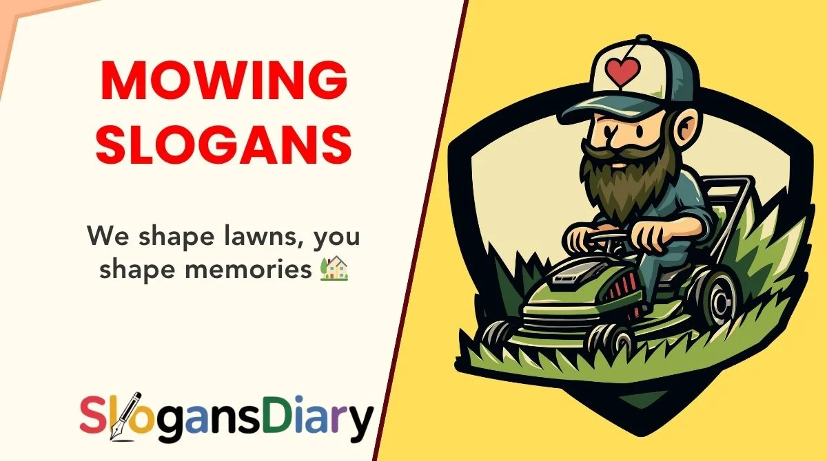 Mowing Slogans