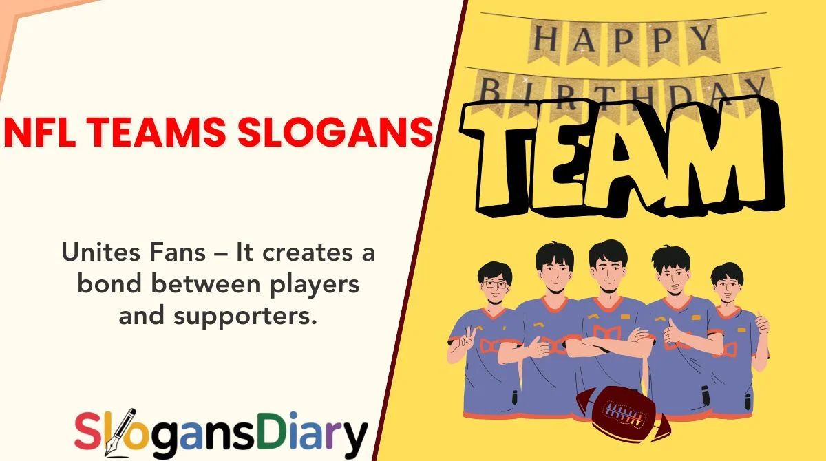 NFL Teams Slogans