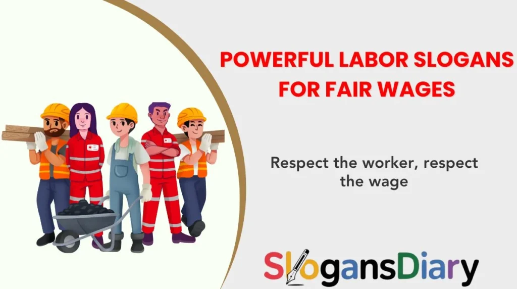 Powerful Labor Slogans for Fair Wages