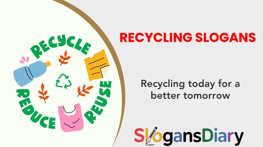 Recycling Slogans