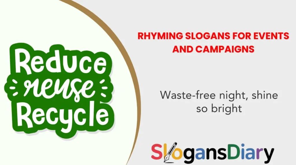 Rhyming Slogans for Events and Campaigns