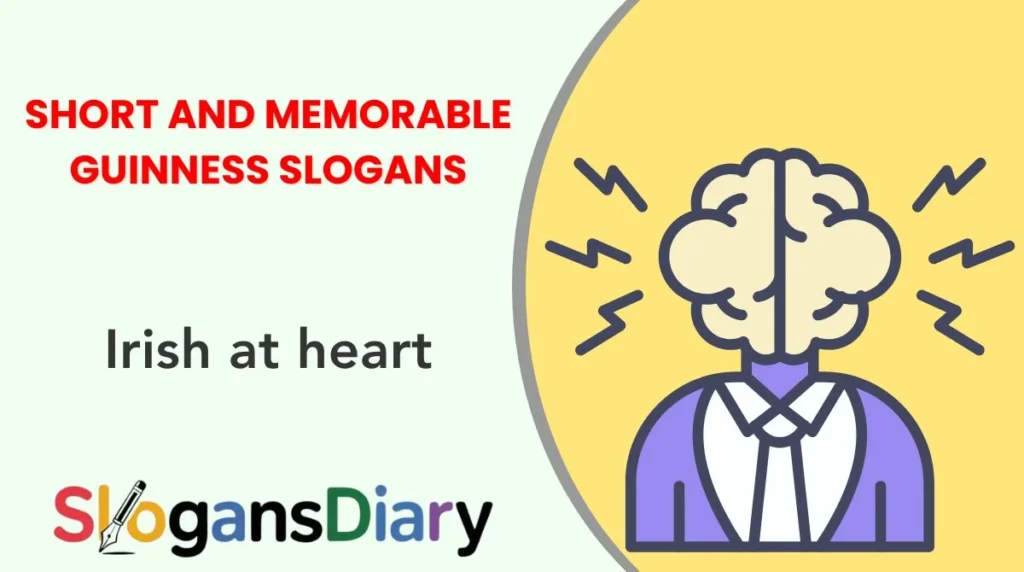 Short and Memorable Guinness Slogans