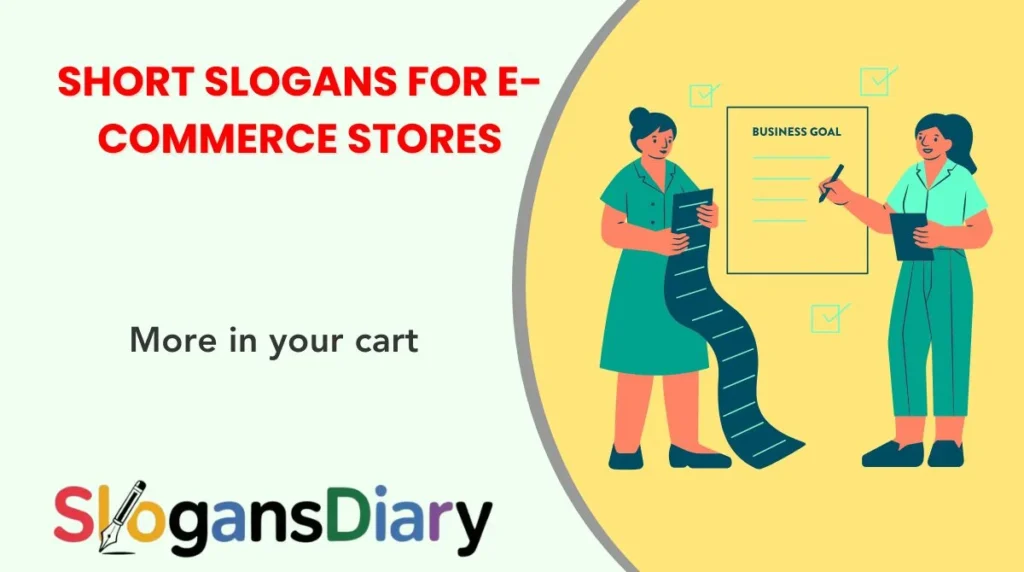 Short Slogans for E-commerce Stores
