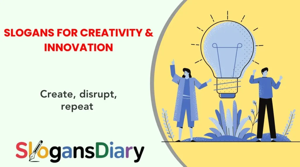 Slogans for Creativity & Innovation