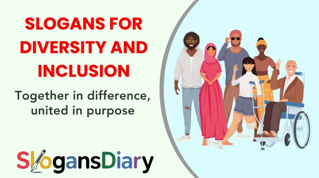 Slogans for Diversity and Inclusion