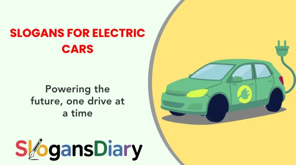 Slogans for Electric Cars