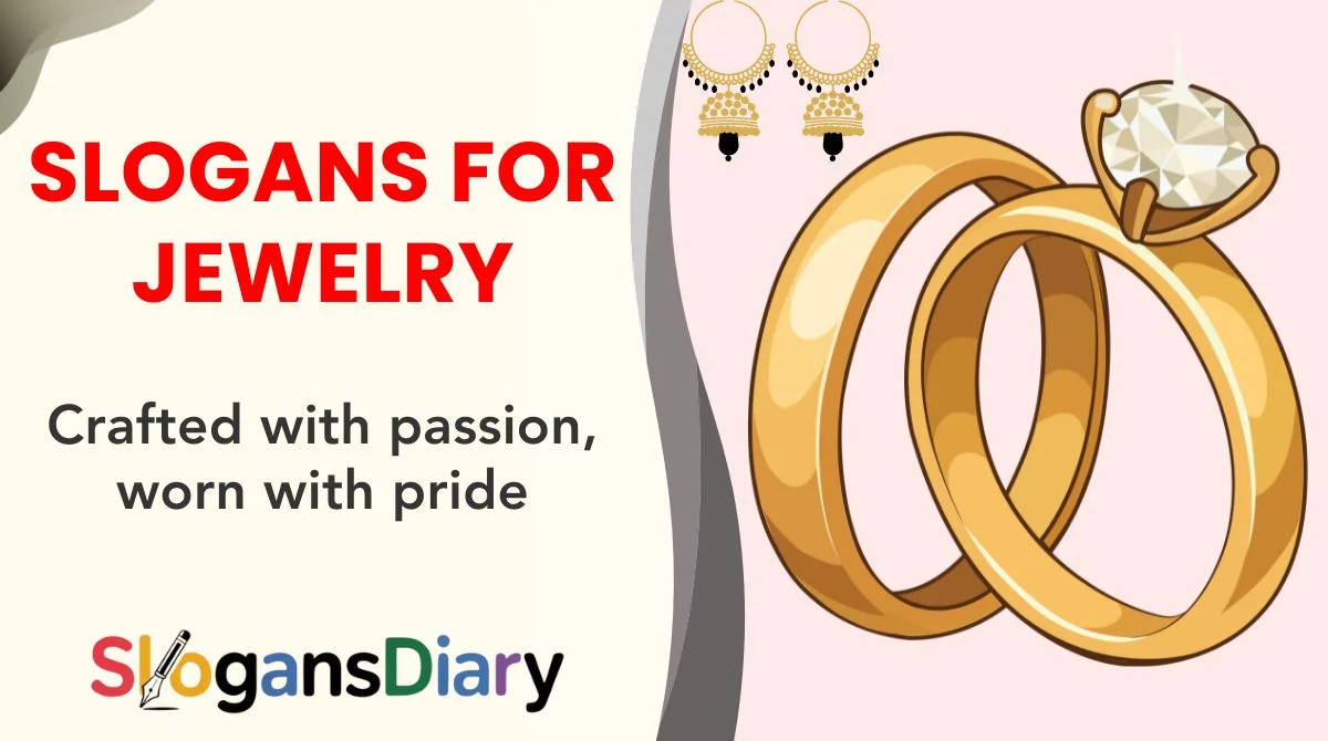 Slogans for Jewelry