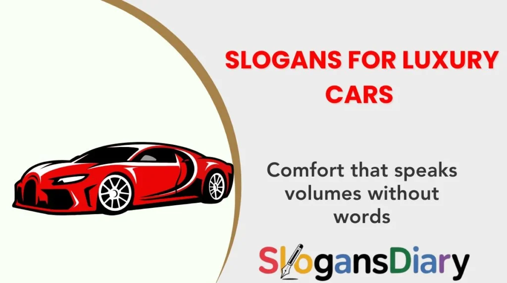 Slogans for Luxury Cars