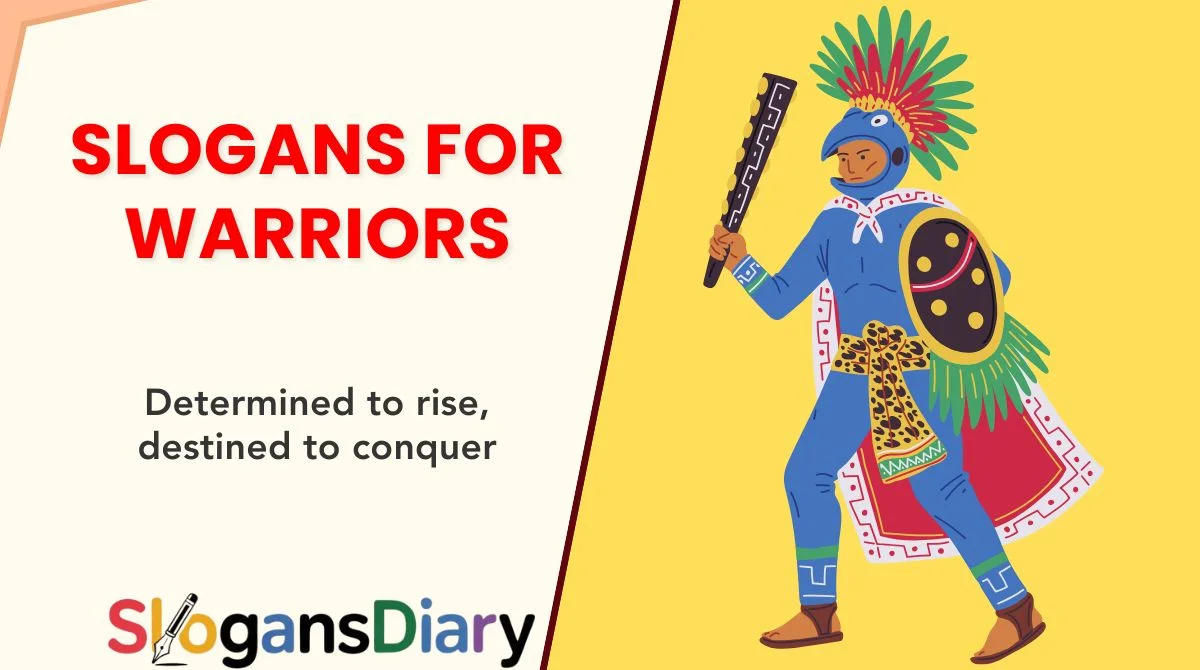 Slogans for Warriors