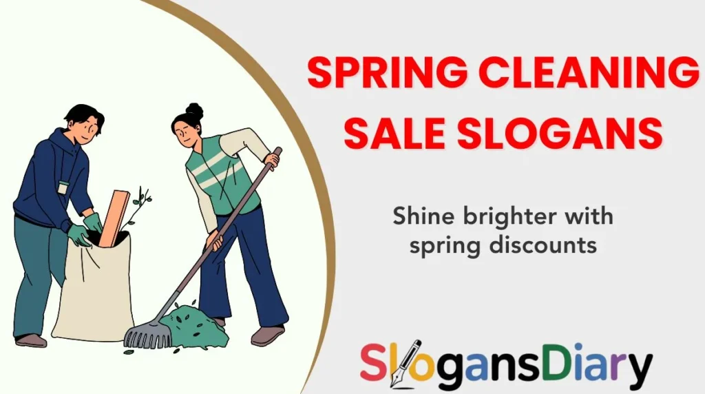 Spring Cleaning Sale Slogans