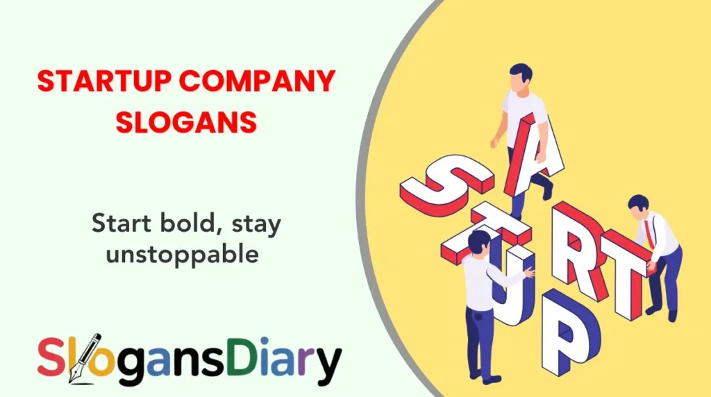 Startup Company Slogans
