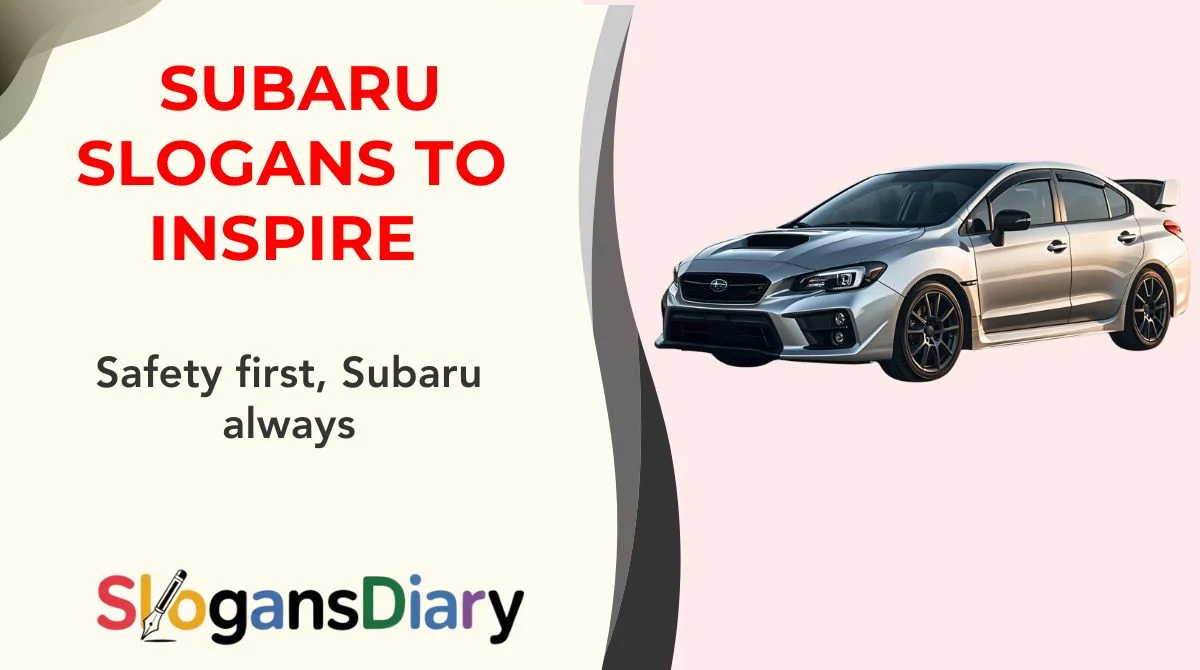 Subaru Slogans