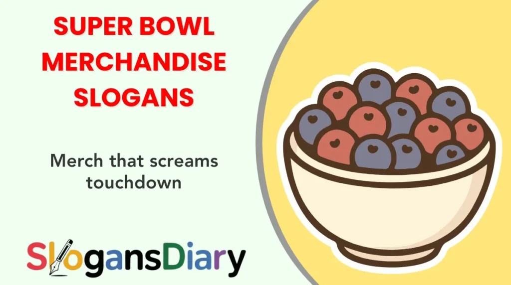 Super Bowl Merchandise Slogans