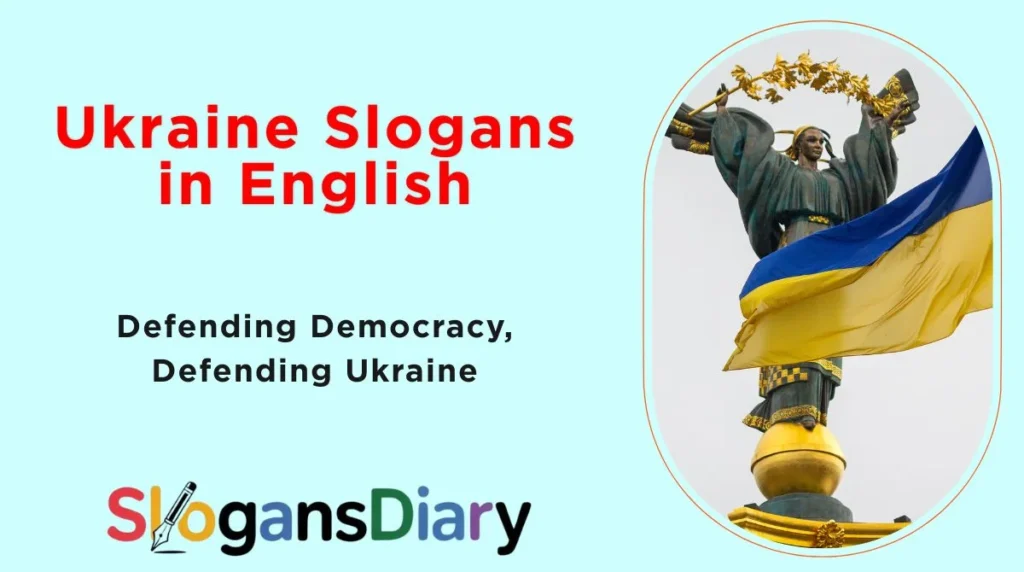 Ukraine Slogans in English