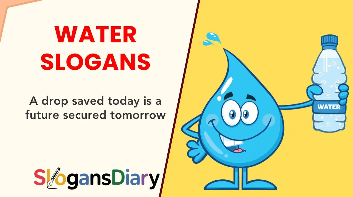 Water Slogans