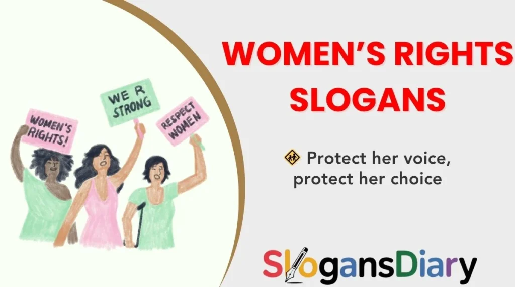 Womenβs Rights Slogans