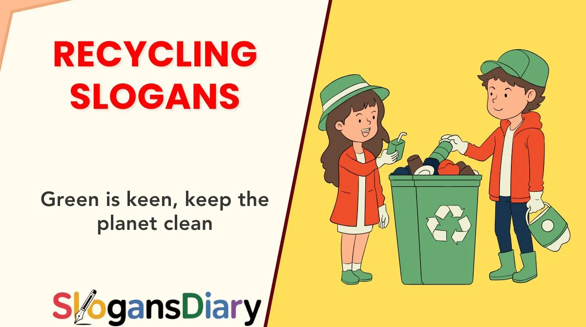 Recycling Slogans